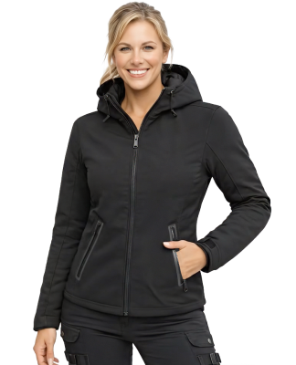 Lady Bandit Armor Full-Black Softshell Ce-Aa Mc Jacka