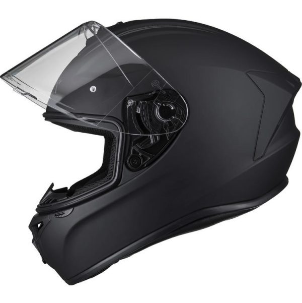Sniper Evo Matt Black H-Pro 2 Mc Hjälm